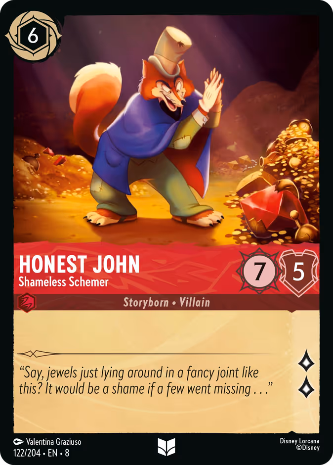 Honest John - Shameless Schemer #122 (Uncommon)