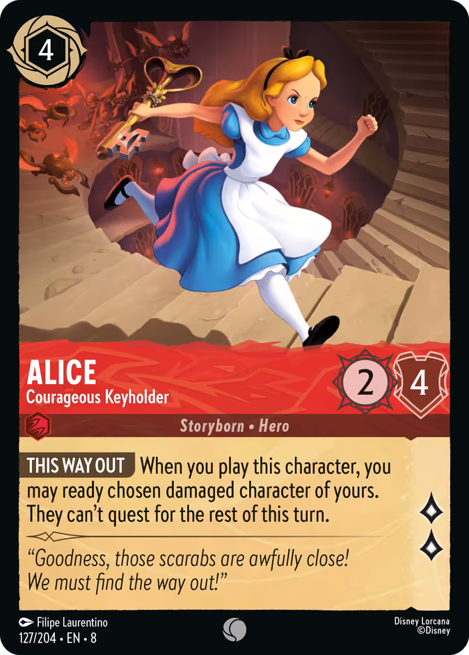 Alice - Courageous Keyholder #127 (Common)