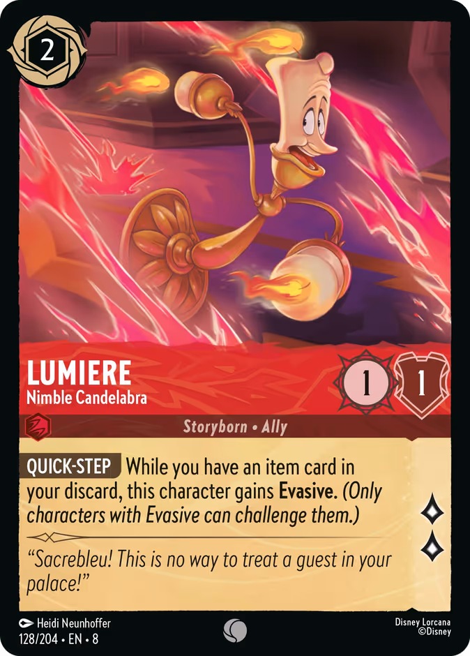 Lumiere - Nimble Candelabra #128 (Common)