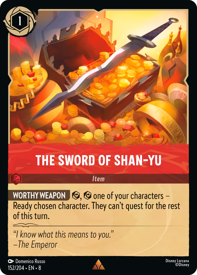 The Sword of Shan-Yu #152 (Rare)