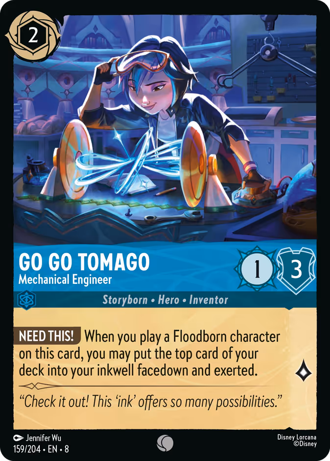 Go Go Tomago - Mechanical Engineer #159 (Common)