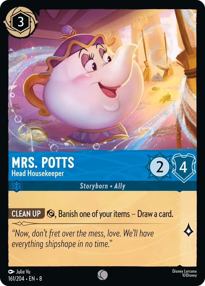 Mrs. Potts - Head Housekeeper #161 (Common)