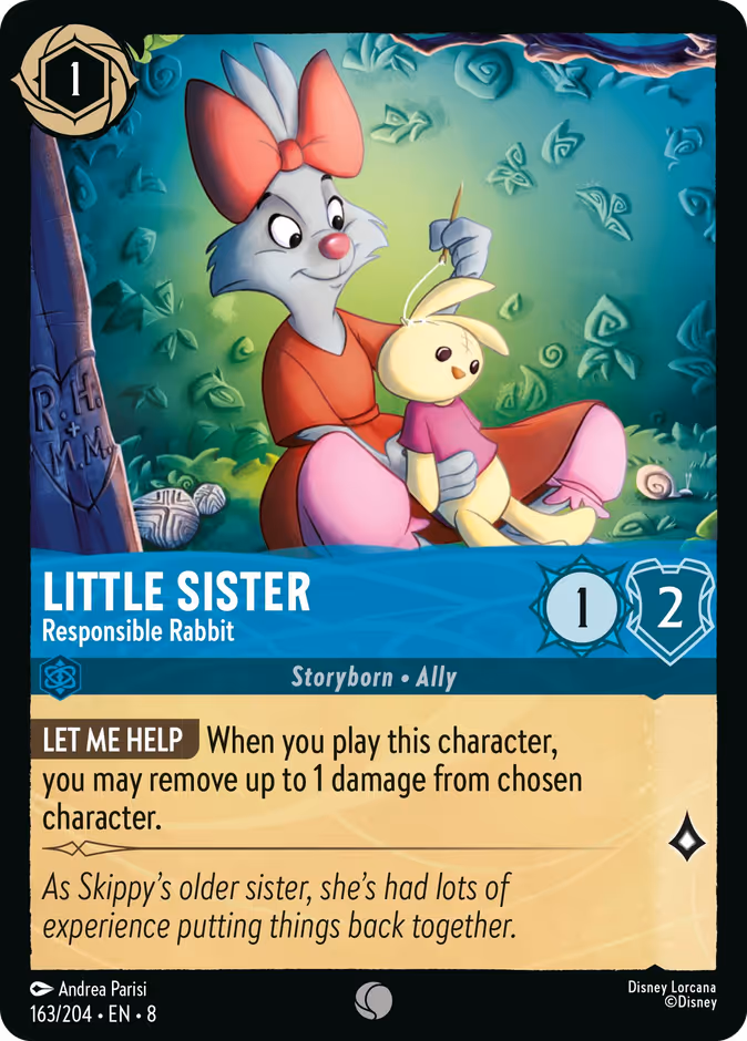 Little Sister - Responsible Rabbit #163 (Common)