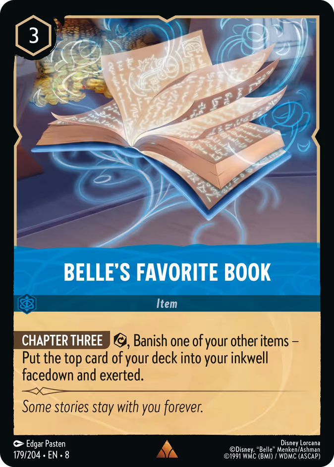 Belle's Favorite Book #179 (Rare)