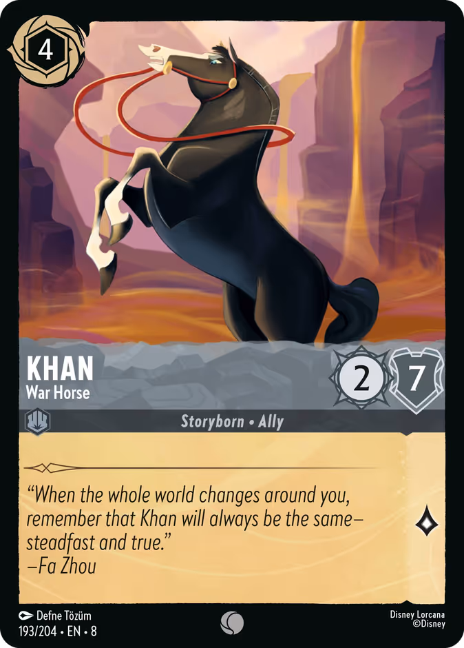 Khan - War Horse #193 (Common)