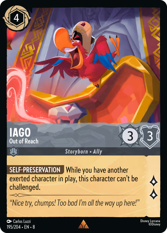 Iago - Out of Reach #195 (Rare)