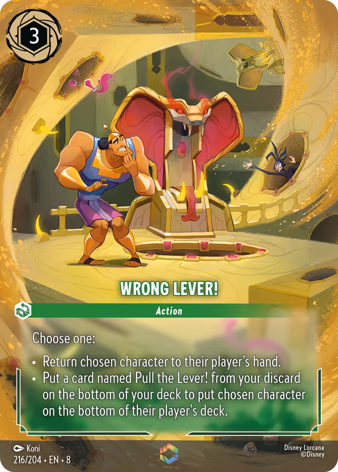 Wrong Lever! #216 #216 (Enchanted)