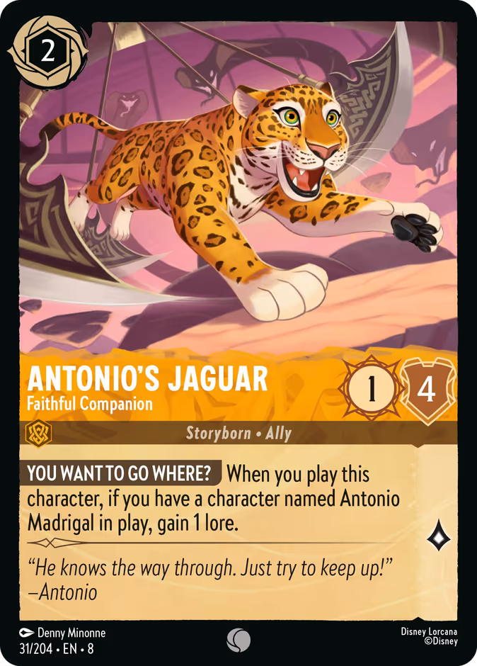 Antonio's Jaguar - Faithful Companion #31 (Common)