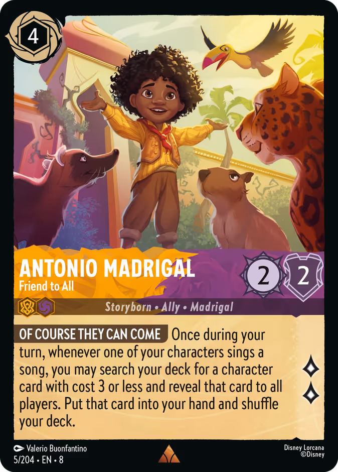 Antonio Madrigal - Friend to All #5 (Rare)