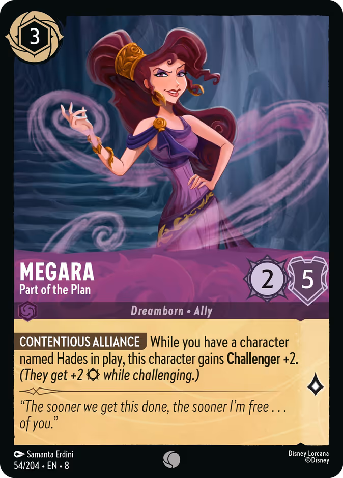 Megara - Part of the Plan #54 (Common)
