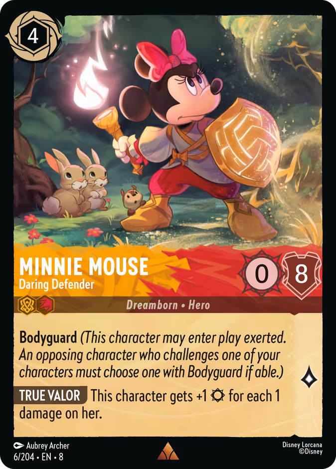 Minnie Mouse - Daring Defender #6 (Rare)