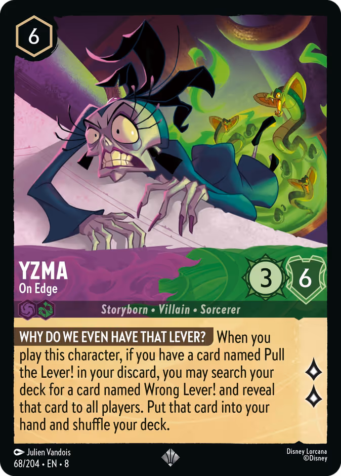 Yzma - On Edge #68 (Super_rare)