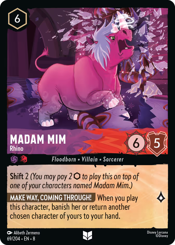 Madam Mim - Rhino #69 (Uncommon)