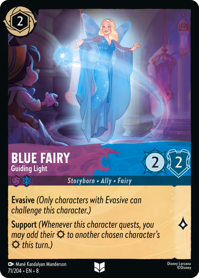 Blue Fairy - Guiding Light #71 (Uncommon)