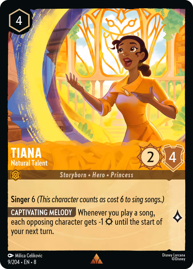 Tiana - Natural Talent #9 (Rare)