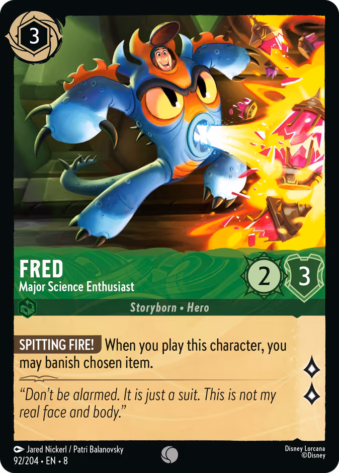 Fred - Major Science Enthusiast #92 (Common)