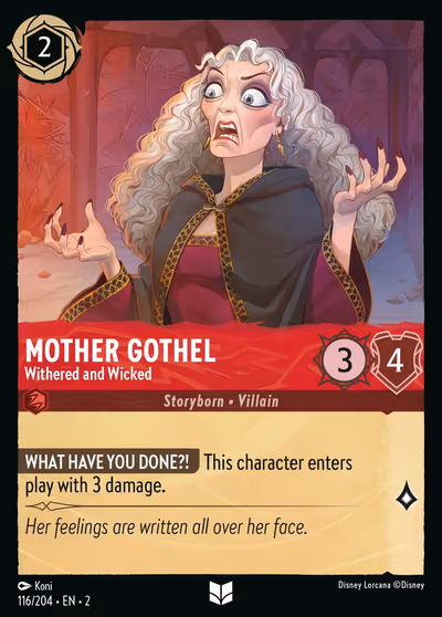 Mother Gothel - Withered And Wicked