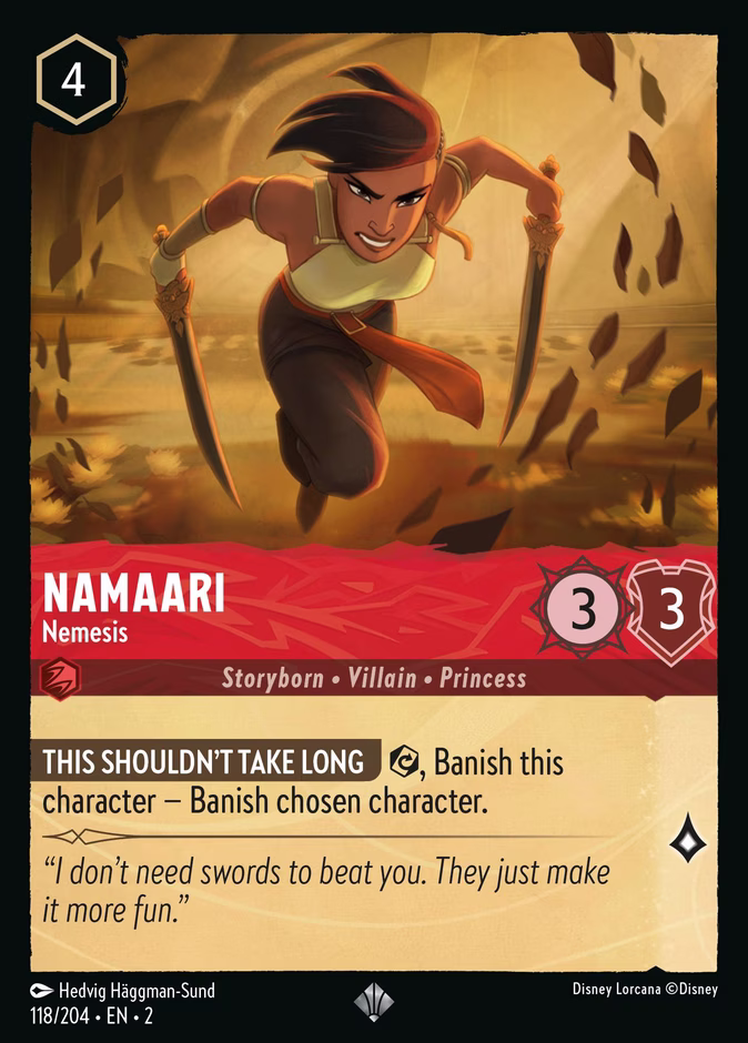 Namaari - Nemesis #118 (Super_rare)