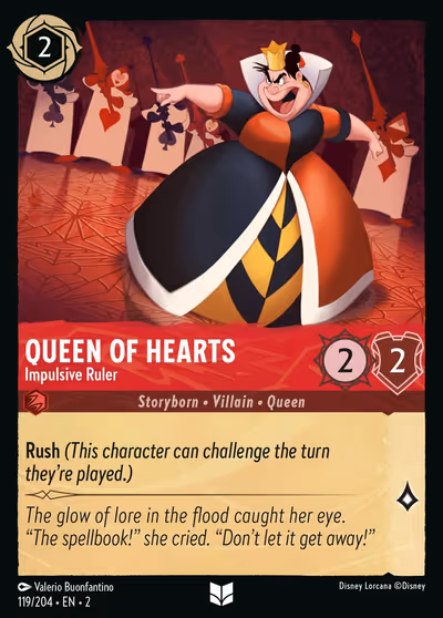 Queen Of Hearts - Impulsive Ruler