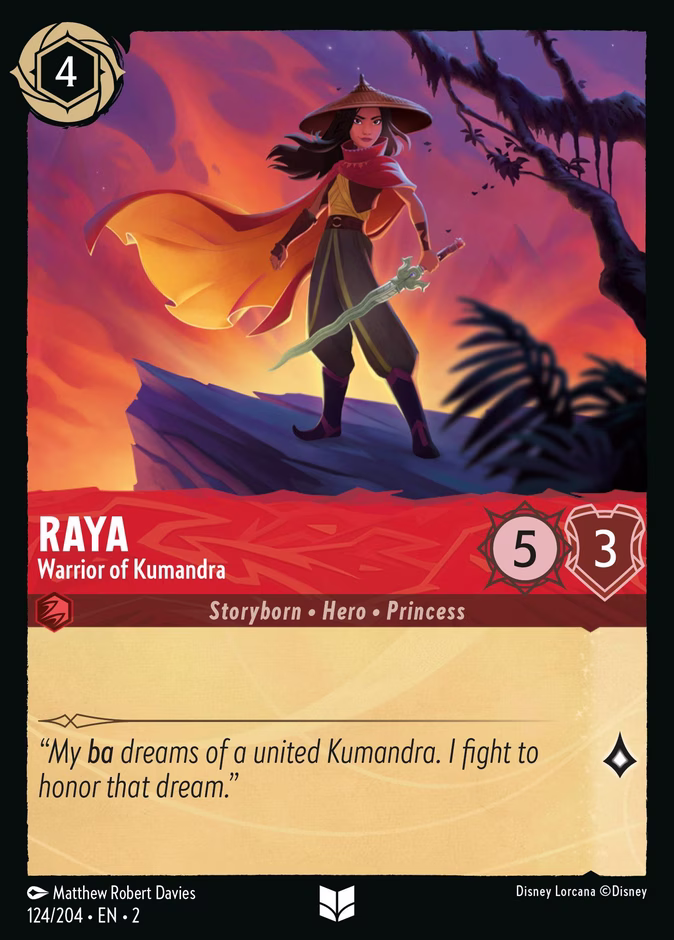 Raya - Warrior Of Kumandra #124 (Uncommon)