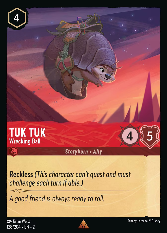 Tuk Tuk - Wrecking Ball #128 (Rare)