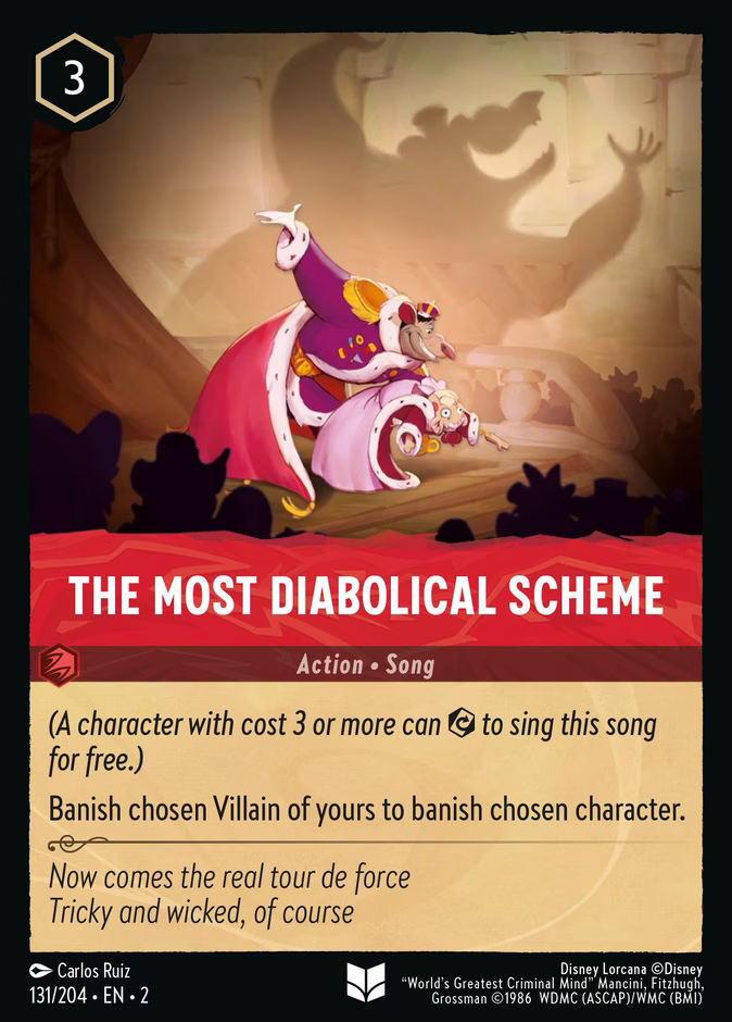 The Most Diabolical Scheme #131 (Uncommon)