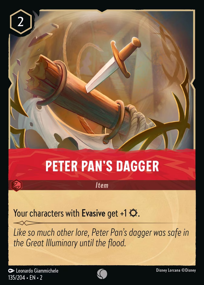Peter Pan's Dagger #135 (Common)