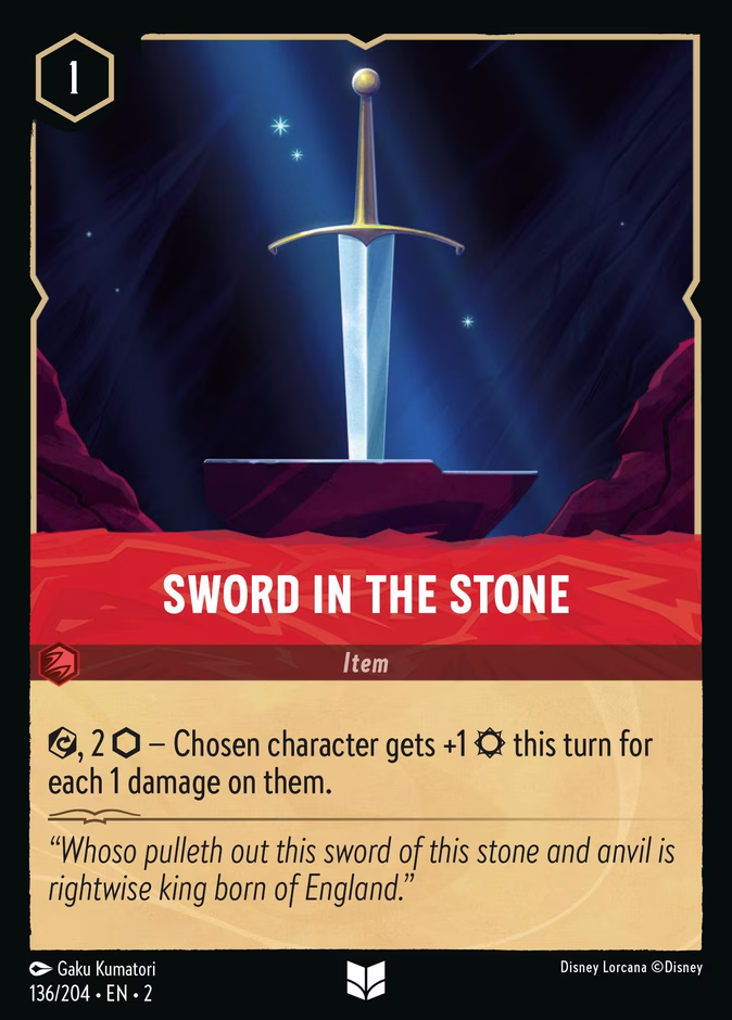 Sword In The Stone #136 (Uncommon)