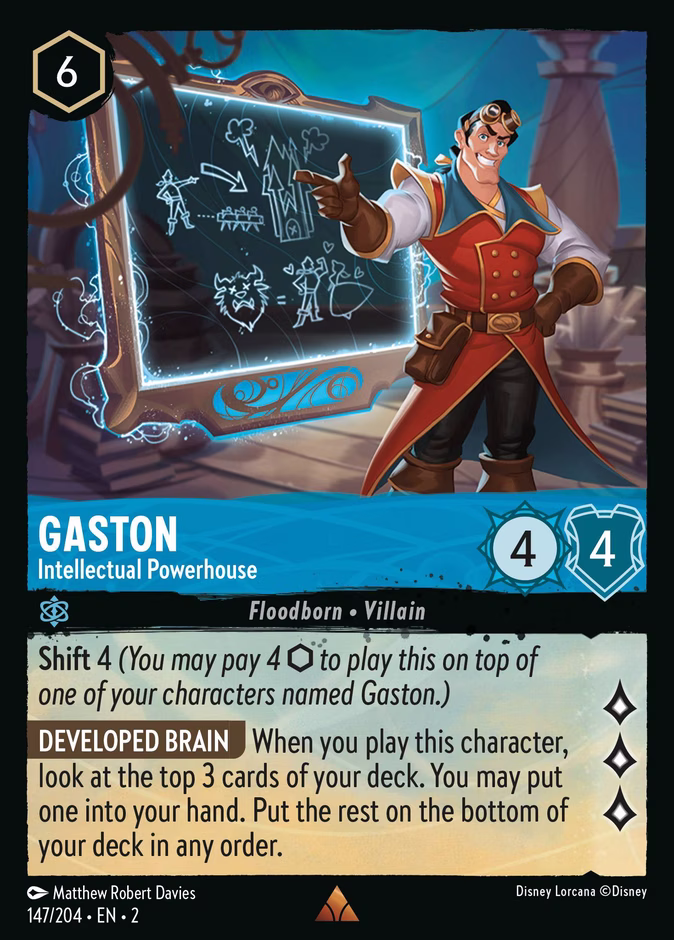 Gaston - Intellectual Powerhouse #147 (Rare)