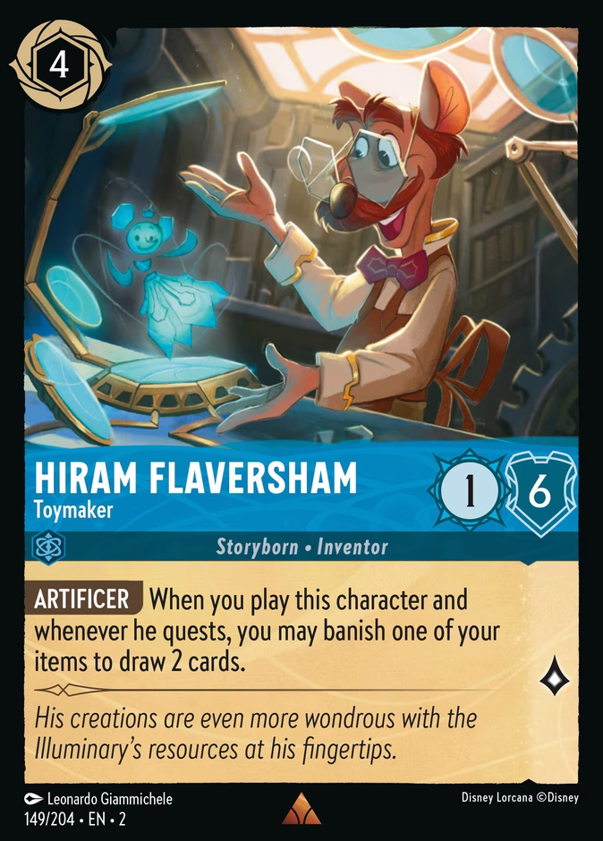 Hiram Flaversham - Toymaker #149 (Rare)