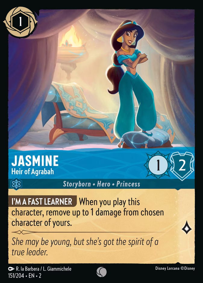 Jasmine - Heir Of Agrabah #151 (Common)