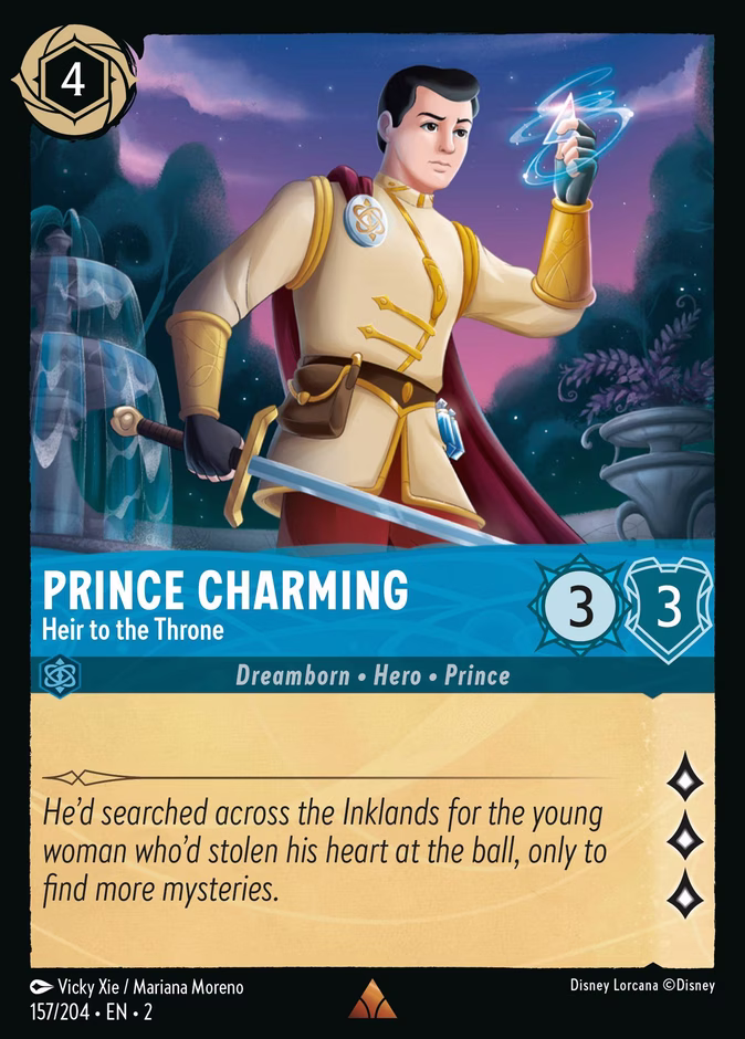 Prince Charming - Heir To The Throne #157 (Rare)