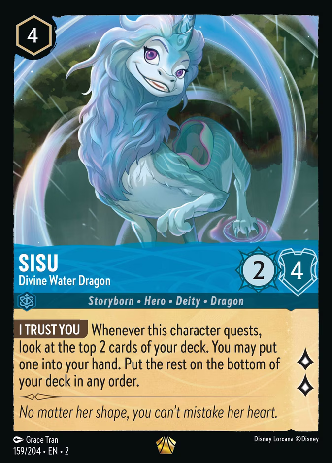 Sisu - Divine Water Dragon #159 (Legendary)