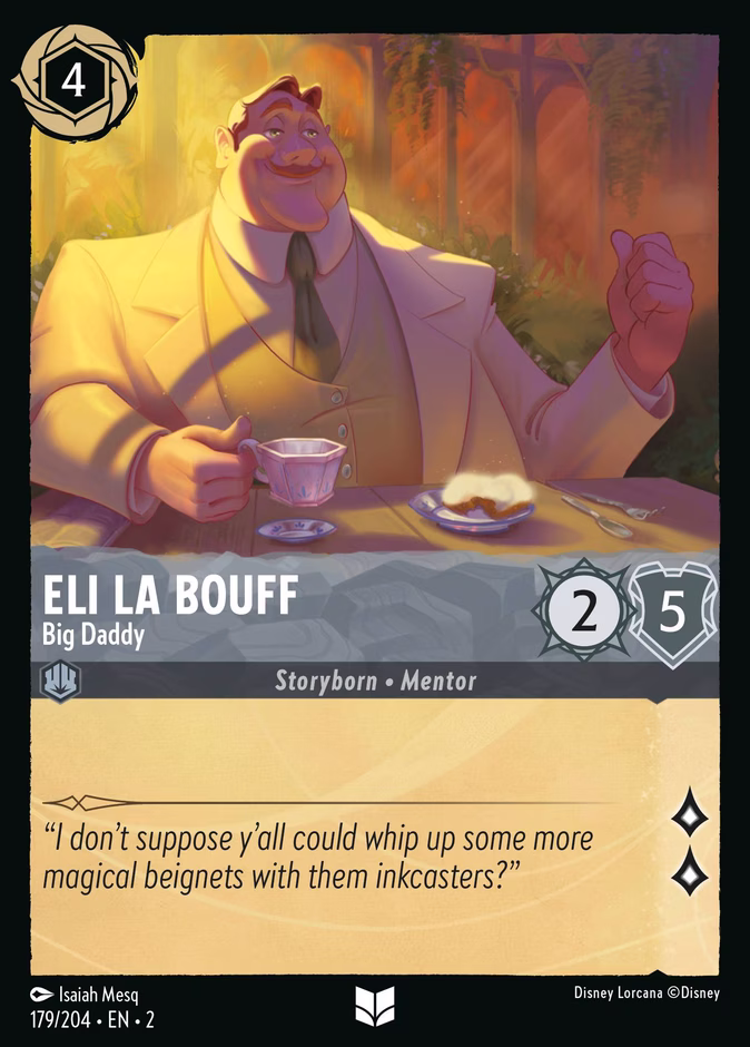 Eli La Bouff - Big Daddy #179 (Uncommon)
