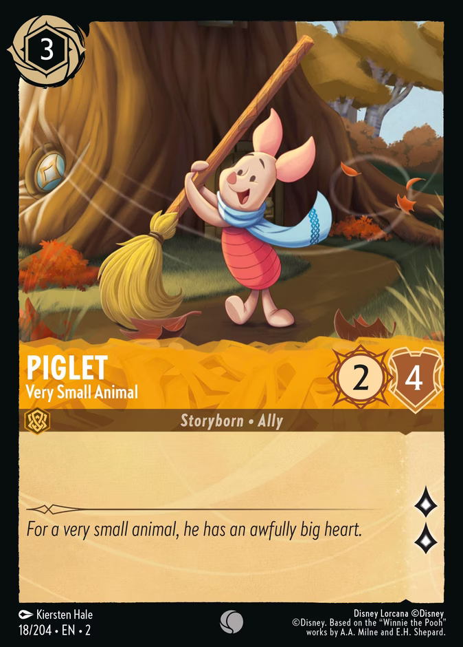 Piglet - Very Small Animal #18 (Common)