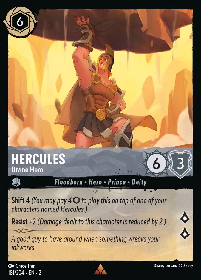 Hercules - Divine Hero #181 (Rare)