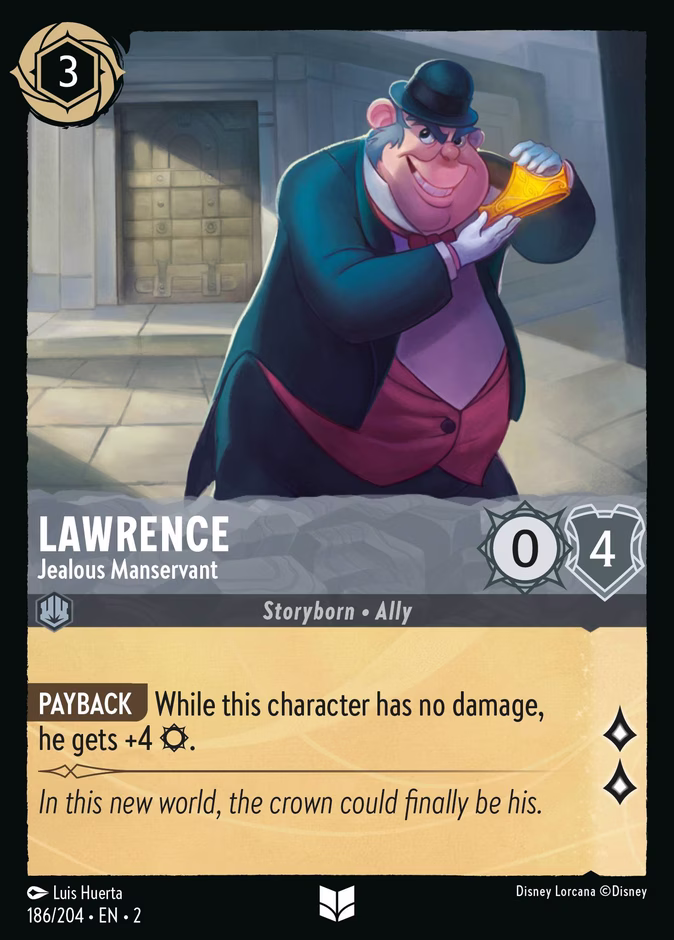 Lawrence - Jealous Manservant #186 (Uncommon)