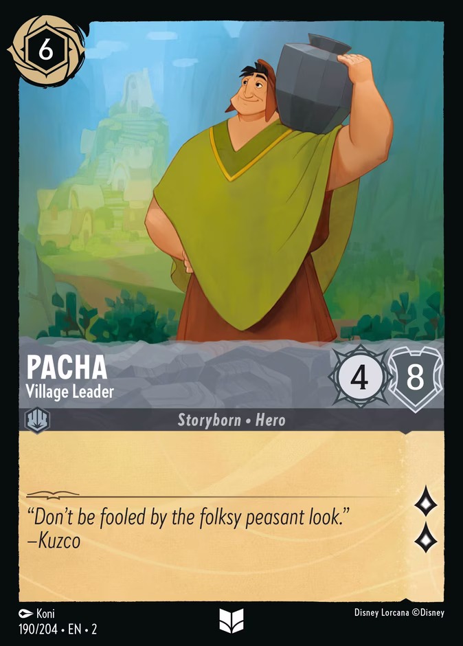 Pacha - Village Leader #190 (Uncommon)