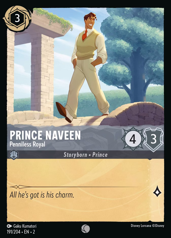 Prince Naveen - Penniless Royal #191 (Common)