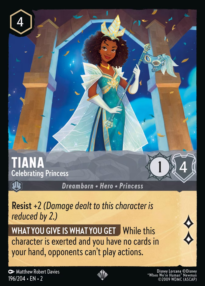 Tiana - Celebrating Princess #196 (Super_rare)