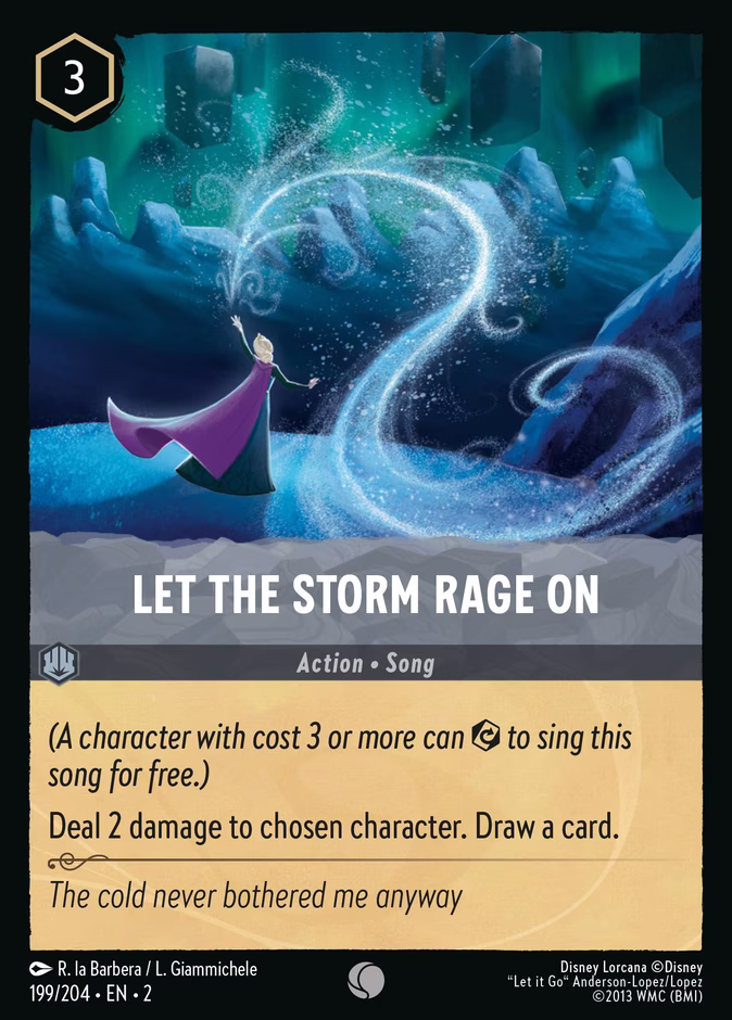 Let The Storm Rage On #199 (Common)