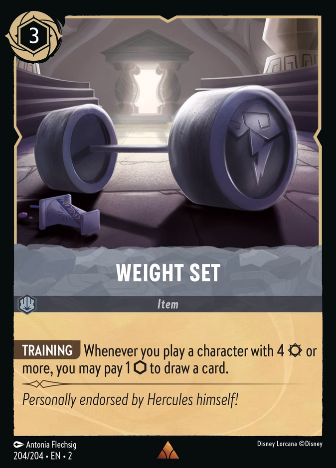 Weight Set #204 (Rare)