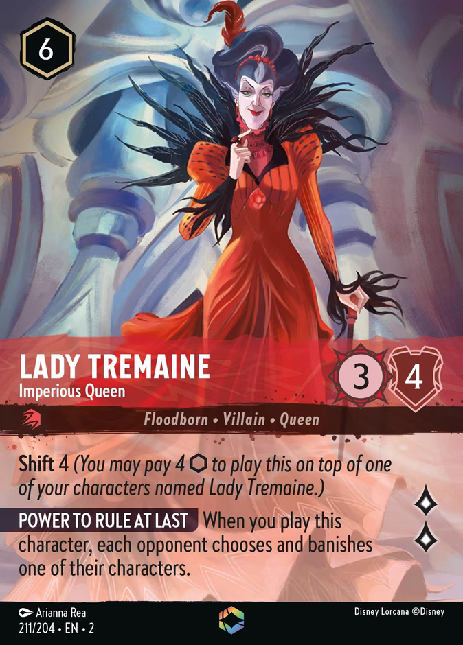 Lady Tremaine - Imperious Queen #211 #211 (Enchanted)