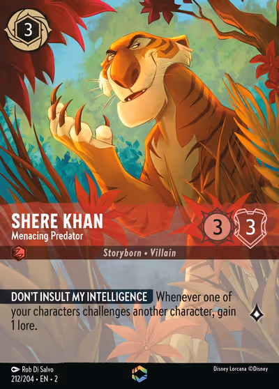 Shere Khan - Menacing Predator #212