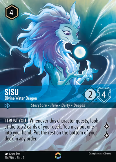 Sisu - Divine Water Dragon #214