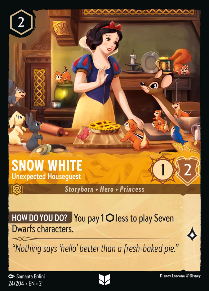 Snow White - Unexpected Houseguest #24 (Uncommon)