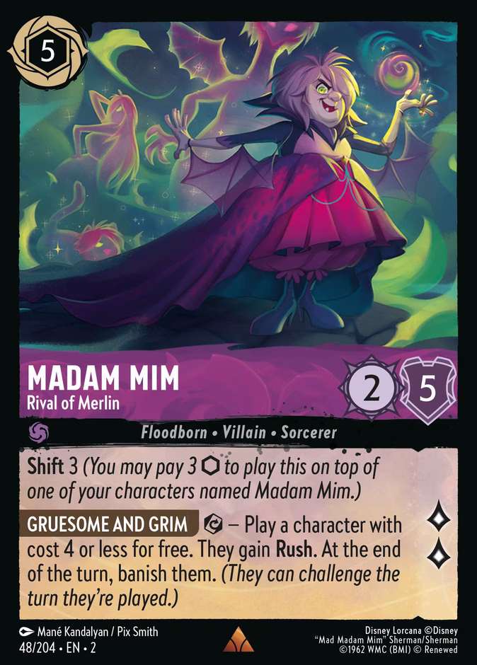 Madam Mim - Rival of Merlin #48 (Rare)