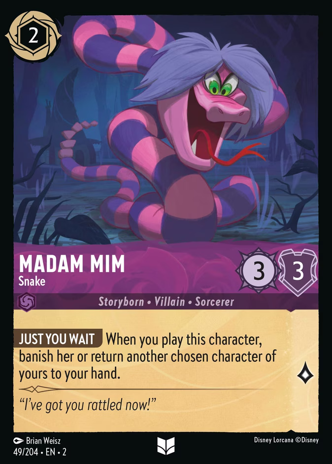 Madam Mim - Snake #49 (Uncommon)