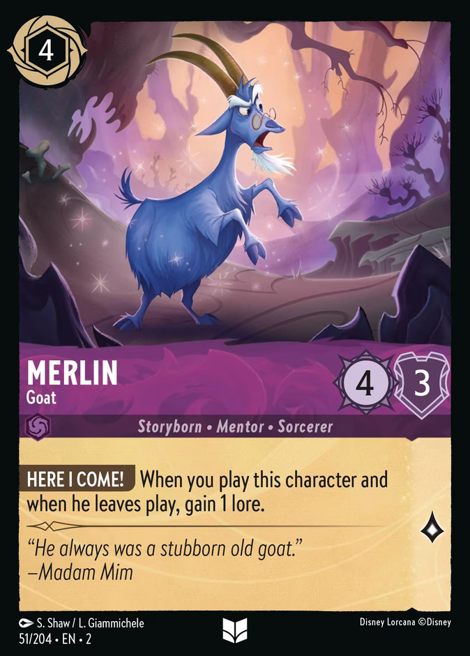 Merlin - Goat #51 (Uncommon)