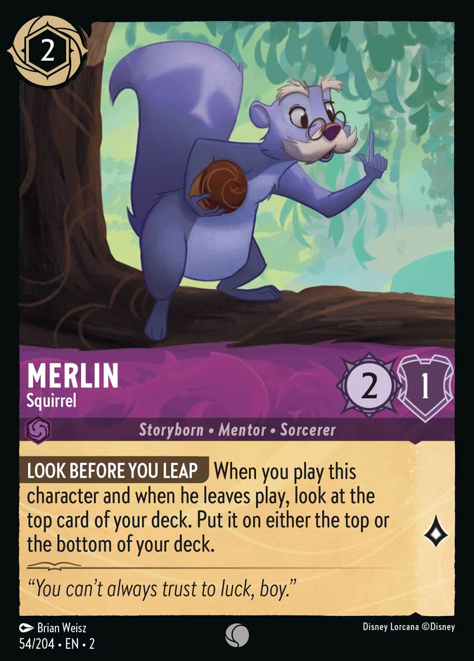 Merlin - Squirrel #54 (Common)